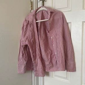 Zara button down top